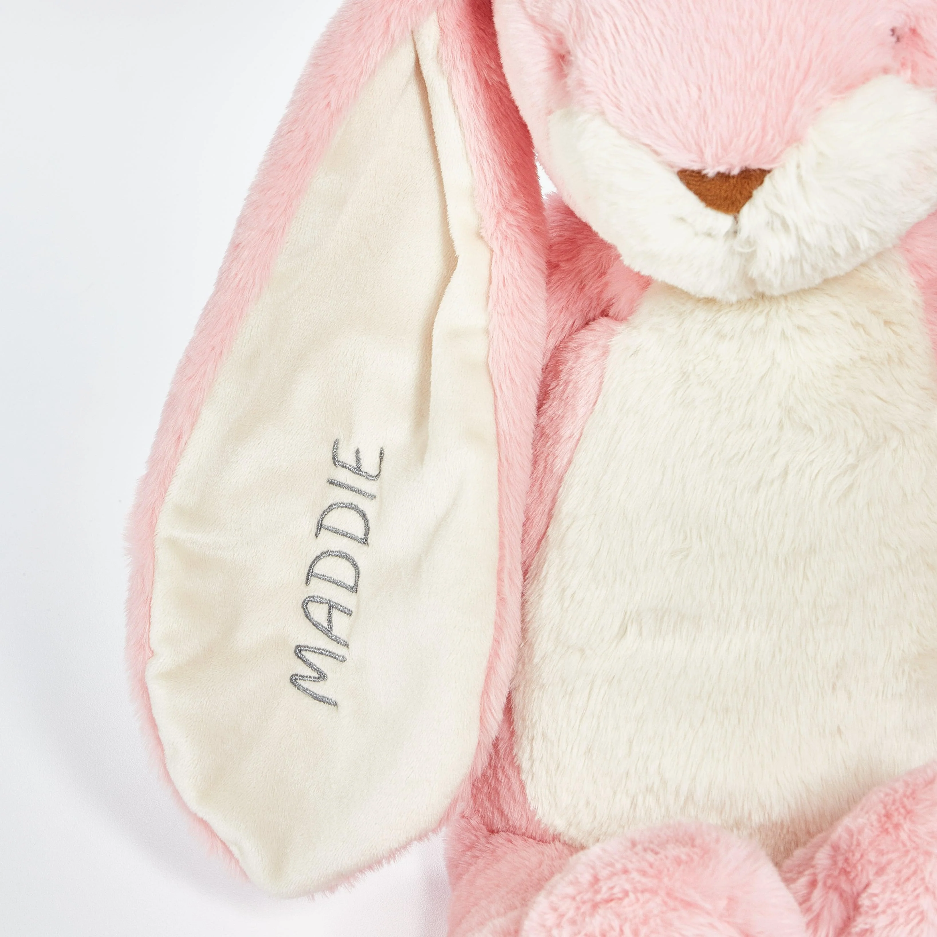 Big Floppy Nibble 20" Bunny - Coral Blush - Image 5
