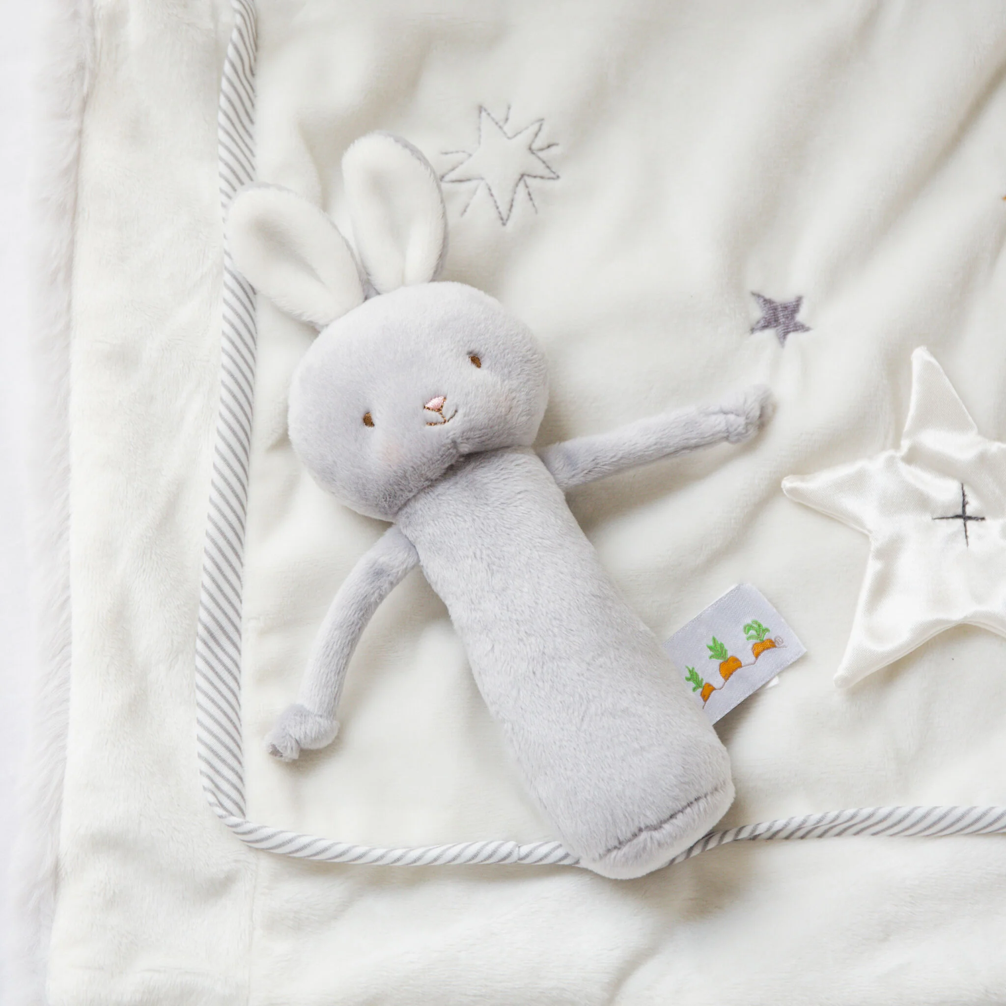 Friendly Chime Gray Bunny - Image 4