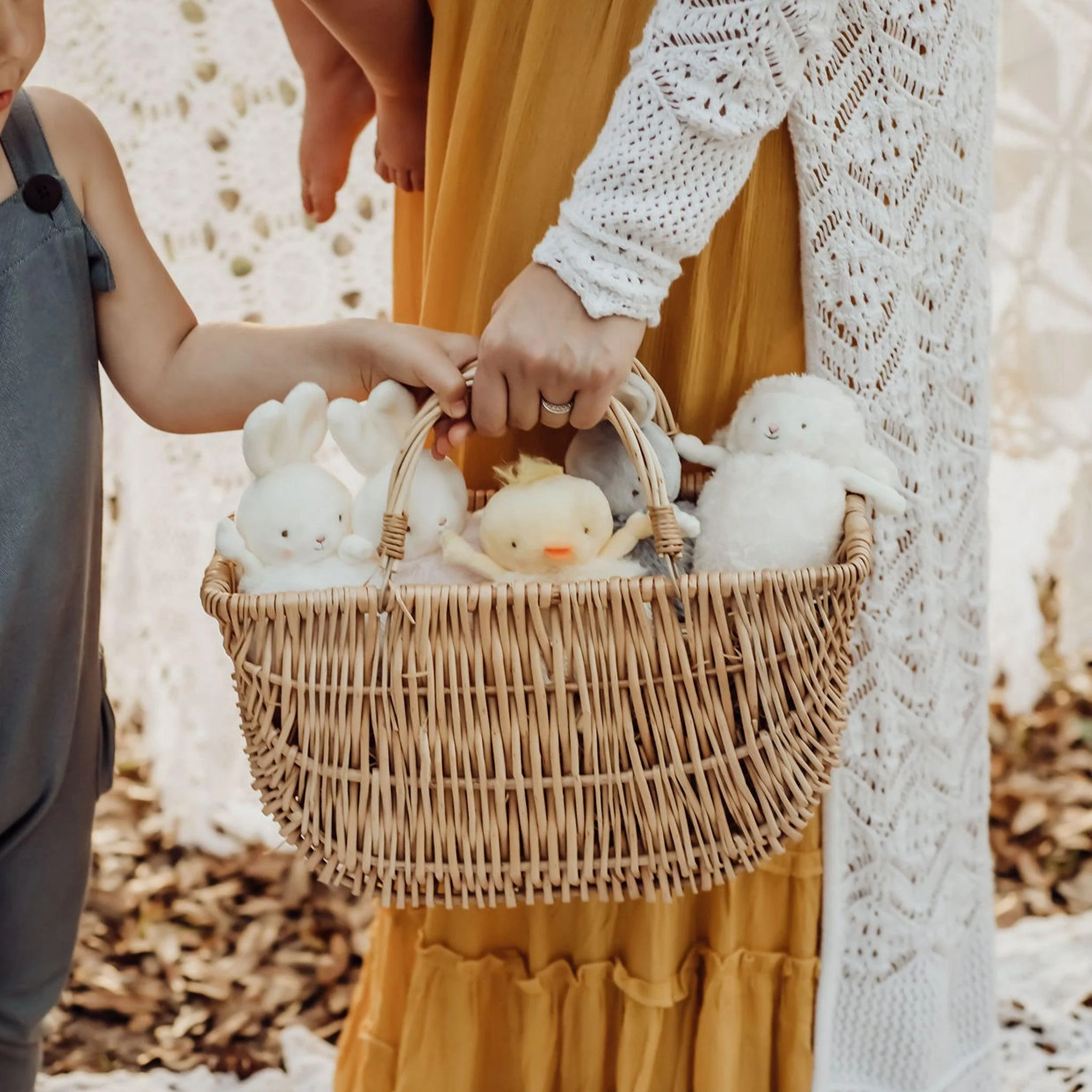 Roly Poly Kiddo - White Lamb - Image 3
